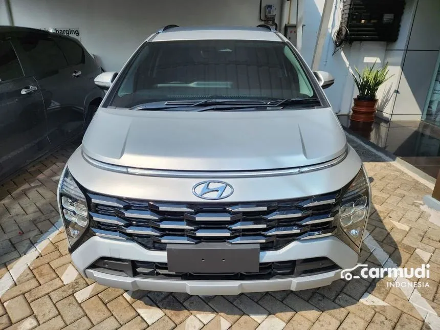 Jual Mobil Hyundai Stargazer X 2024 Prime 1.5 di Banten Automatic Wagon Silver Rp 320.900.000