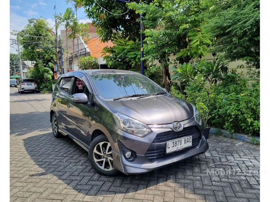 Jual Mobil Toyota Agya 2019 TRD 1.2 di Jawa Timur Automatic Hatchback Abu