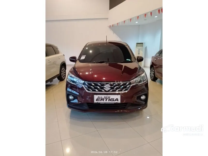 Jual Mobil Suzuki Ertiga 2024 GL 1.5 di Jawa Barat Manual MPV Marun Rp 225.726.500