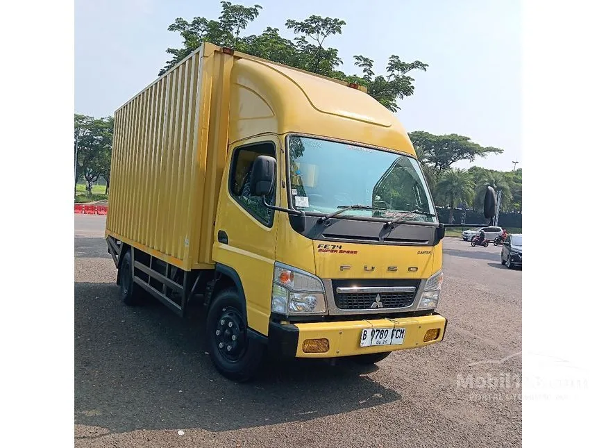Jual Mobil Mitsubishi Canter 2024 FE 74 HD 3.9 di Banten Manual Trucks Kuning Rp 395.000.000