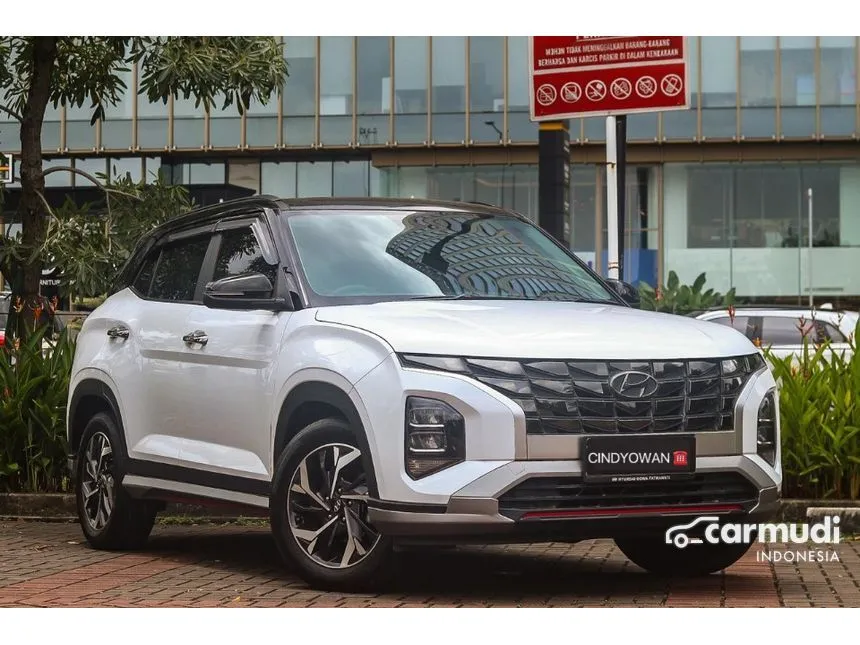 Jual Mobil Hyundai Creta 2022 Prime 1.5 di Banten Automatic SUV Putih Rp 275.000.000