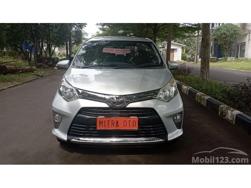 Jual Mobil Toyota Calya 2017 G 1.2 di Banten Automatic MPV Silver Rp 117.000.000