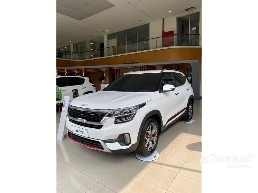 Jual Mobil KIA Seltos 2023 GT Line 1.4 di DKI Jakarta Automatic Wagon Putih Rp 371.500.000