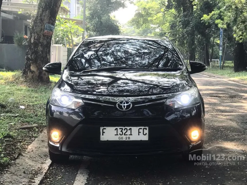 Jual Mobil Toyota Vios 2014 G 1.5 di Jawa Barat Automatic Sedan Hitam Rp 132.000.000