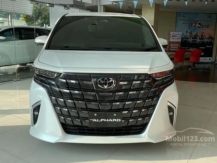 Jual Mobil Toyota Alphard 2024 G 2.5 di Banten Automatic MPV Putih Rp 1.526.800.000