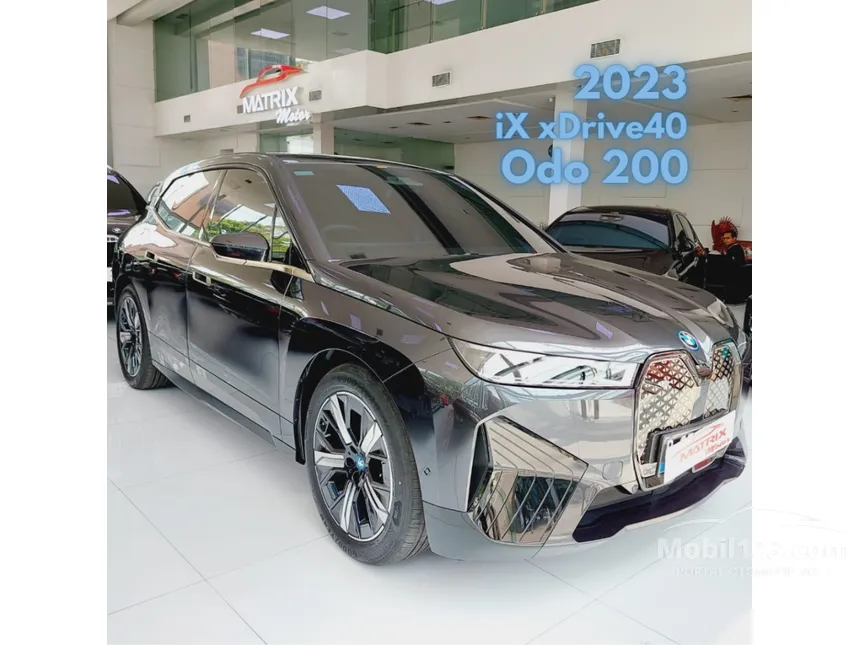 Jual Mobil BMW iX 2023 xDrive40 Sport di DKI Jakarta Automatic Wagon Abu