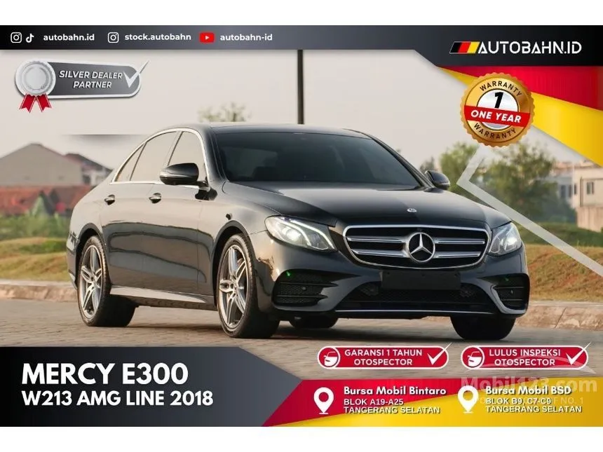 2018 Mercedes-Benz E300 AMG Line Sedan