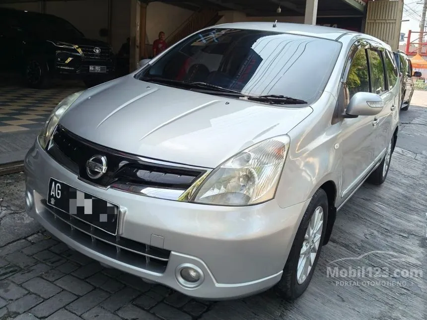 Jual Mobil Nissan Grand Livina 2012 XV 1.5 di Jawa Timur Manual MPV Silver Rp 99.000.000