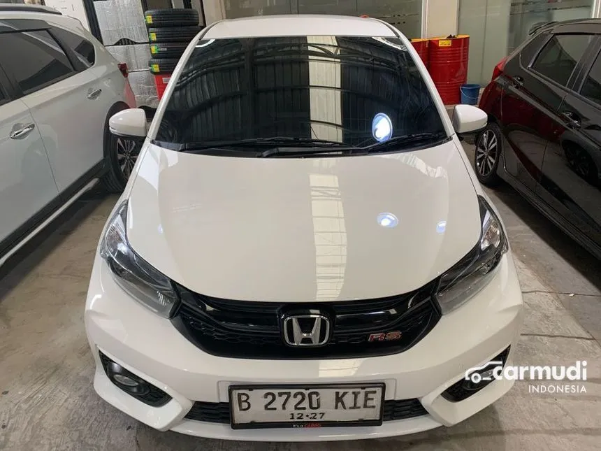 Jual Mobil Honda Brio 2022 RS 1.2 di Jawa Barat Automatic Hatchback Putih Rp 178.000.000