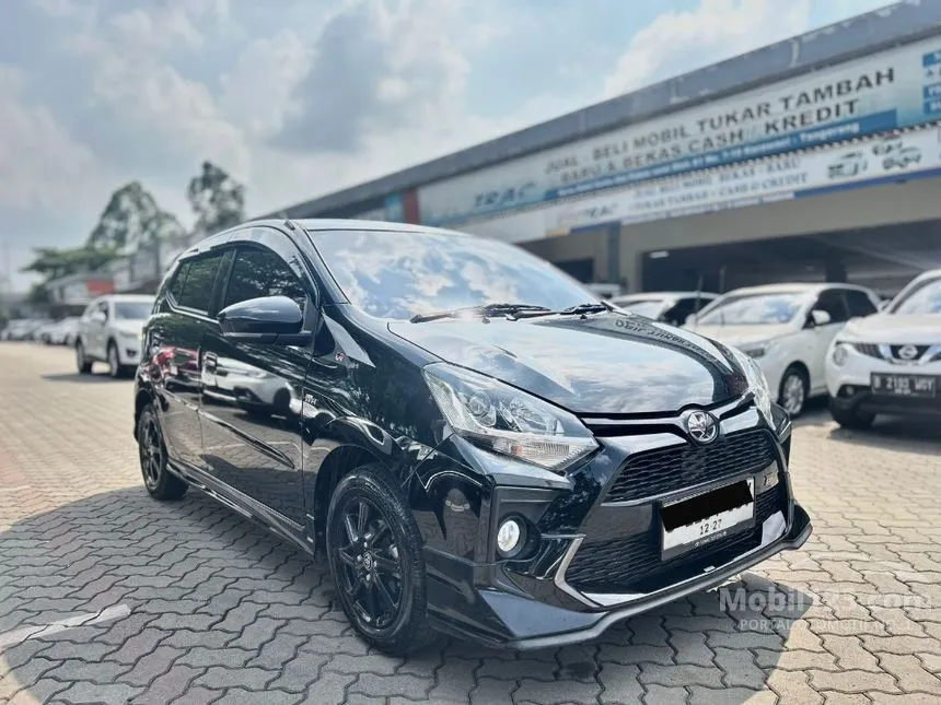 Jual Mobil Toyota Agya 2022 GR Sport 1.2 di Banten Automatic Hatchback Hitam Rp 138.500.000