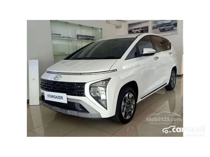Jual Mobil Hyundai Stargazer 2024 Prime 1.5 di DKI Jakarta Automatic Wagon Putih Rp 257.000.000