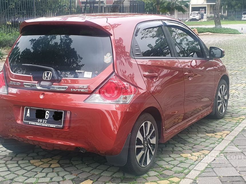 Jual Mobil Honda Brio 2017 RS 1.2 di DKI Jakarta Manual Hatchback Merah