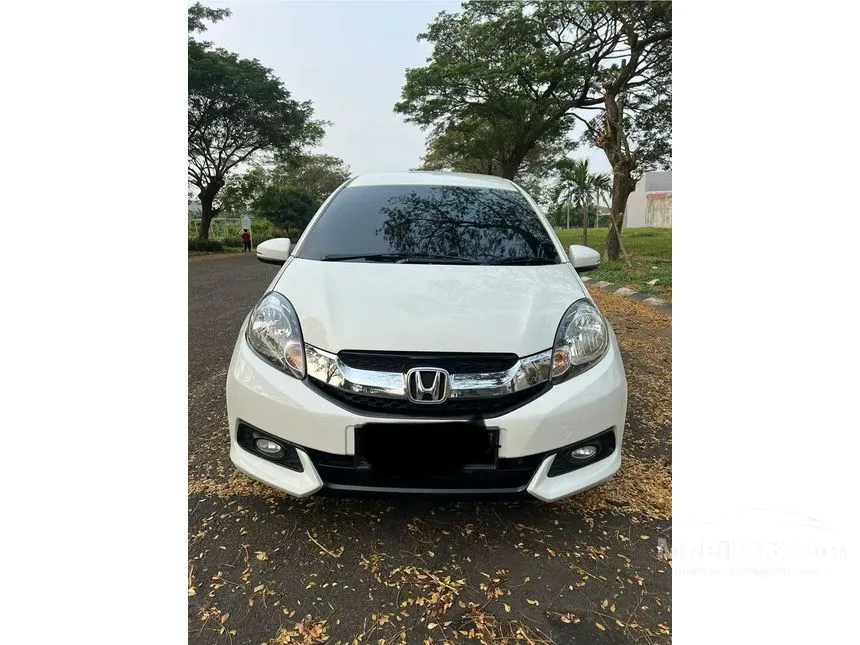 Jual Mobil Honda Mobilio 2016 E 1.5 di DKI Jakarta Manual MPV Putih Rp 135.000.000