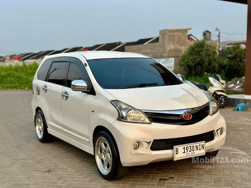 Jual Mobil Toyota Avanza 2013 G 1.3 di Banten Automatic MPV Putih Rp 125.000.000