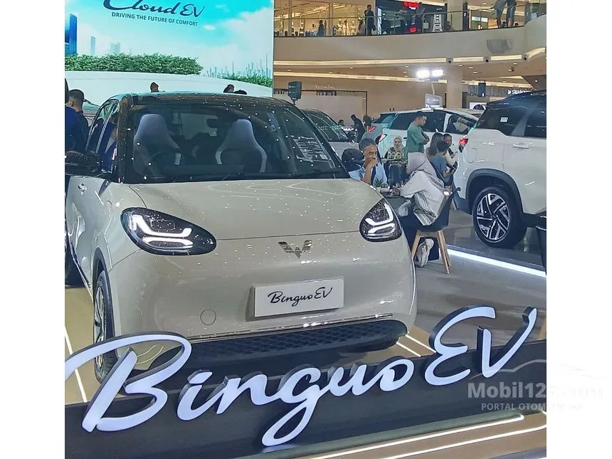 Jual Mobil Wuling Binguo EV 2024 410Km Premium Range di DKI Jakarta Automatic Hatchback Putih Rp 354.999.000