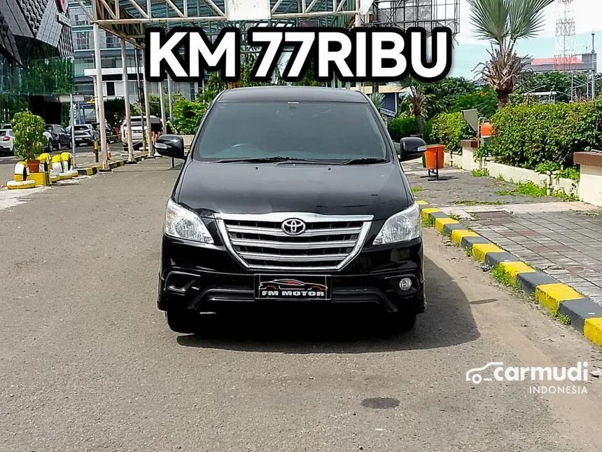 Jual Mobil Toyota Kijang Innova 2015 G Lux 2.0 di DKI Jakarta Automatic MPV Hitam Rp 169.000.000