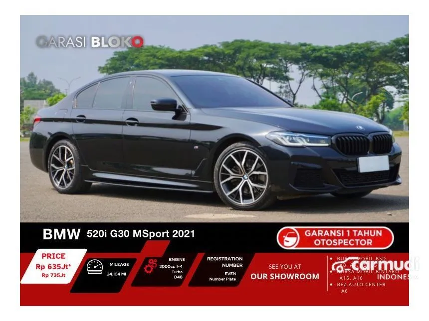 2021 BMW 520i M Sport Sedan