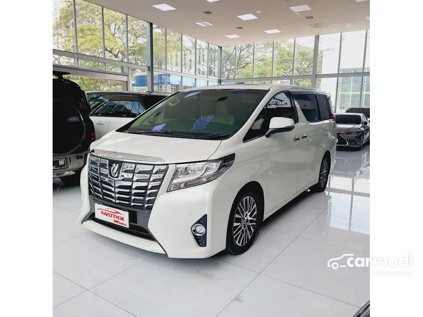 Jual Mobil Toyota Alphard 2016 G 2.5 di DKI Jakarta Automatic Van Wagon Putih Rp 650.000.000
