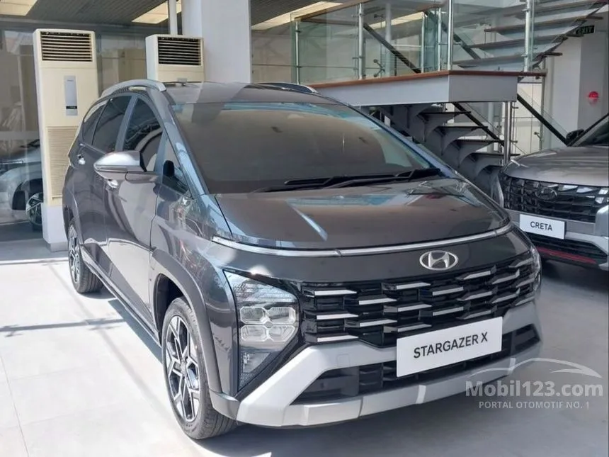 Jual Mobil Hyundai Stargazer X 2024 Prime 1.5 di Jawa Barat Automatic Wagon Abu