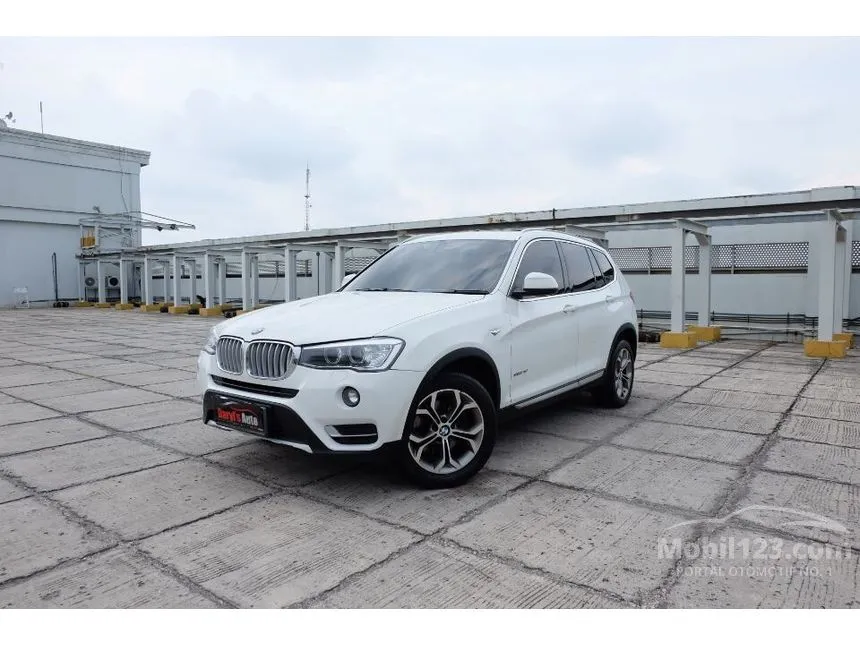 Jual Mobil BMW X3 2016 xDrive20d xLine 2.0 di Banten Automatic SUV Putih Rp 453.000.000