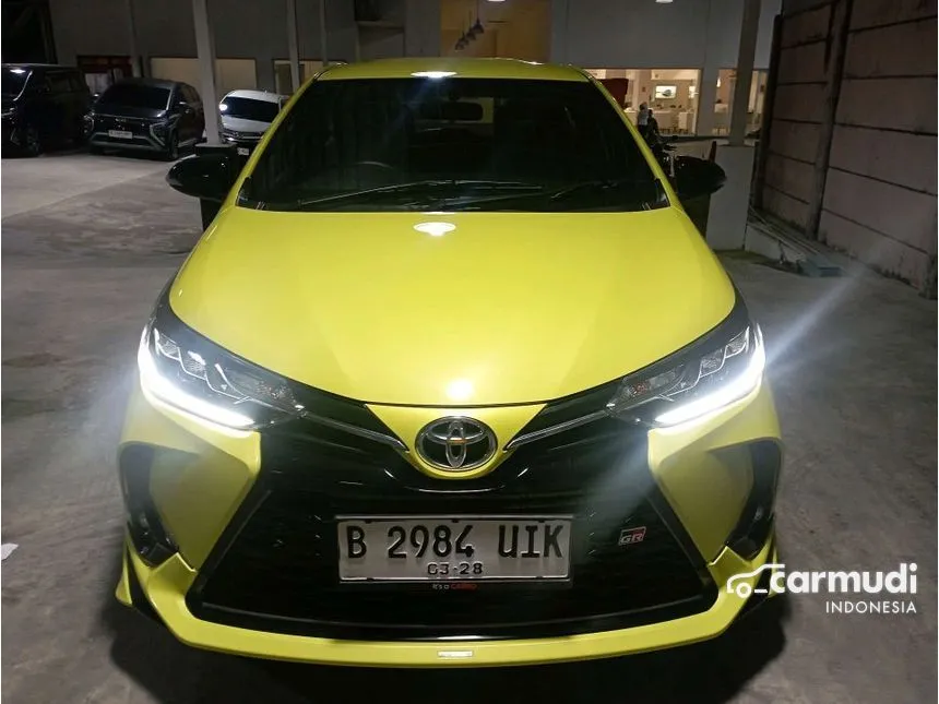 Jual Mobil Toyota Yaris 2022 GR Sport 3 AB 1.5 di DKI Jakarta Automatic Hatchback Kuning Rp 235.000.000