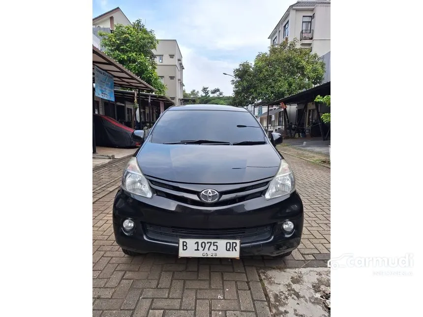 Jual Mobil Toyota Avanza 2015 E 1.3 di Banten Automatic MPV Hitam Rp 116.000.000