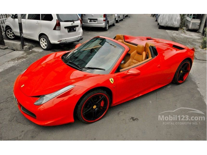 Jual Mobil Ferrari 458 2012 Spider 4.5 di DKI Jakarta 