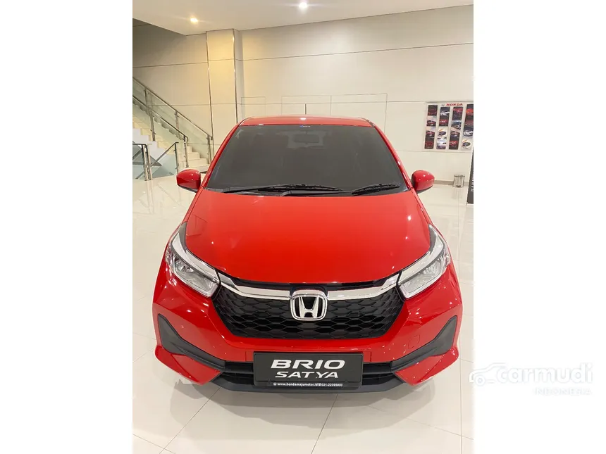 Jual Mobil Honda Brio 2025 Satya E 1.2 di Banten Automatic Hatchback Merah Rp 169.900.000