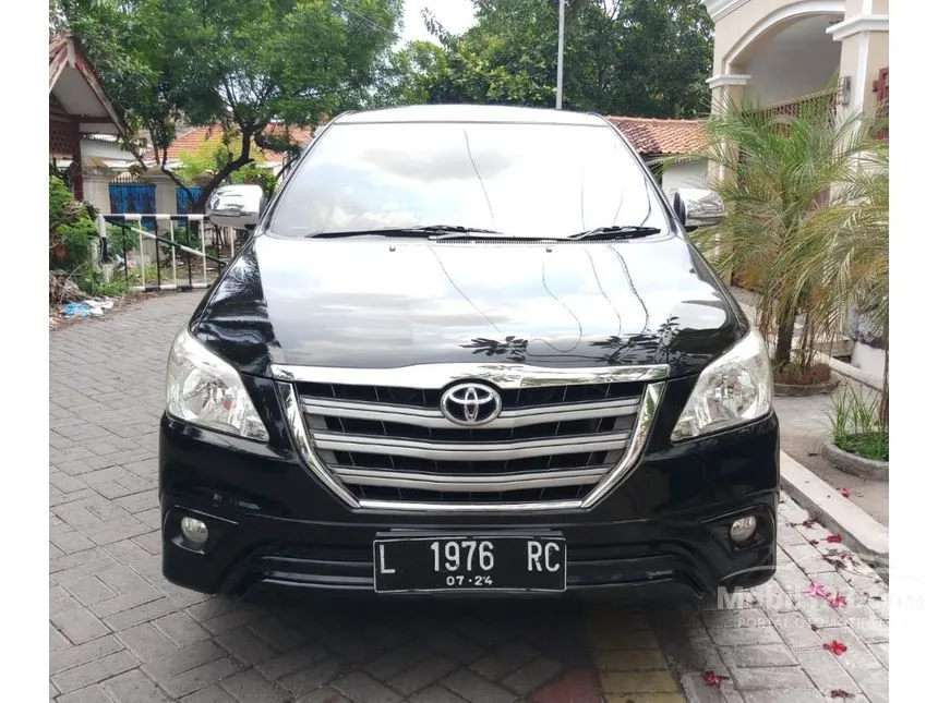 Jual Mobil Toyota Kijang Innova 2014 G 2.0 di Jawa Timur Automatic MPV Hitam Rp 165.000.000