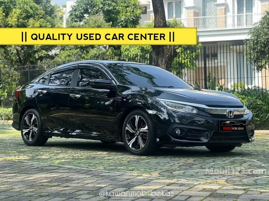 Jual Mobil Honda Civic 2016 ES 1.5 di Banten Automatic Sedan Hitam Rp 315.000.000