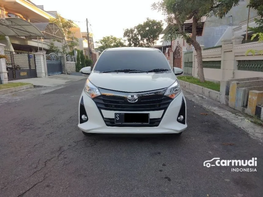 Jual Mobil Toyota Calya 2021 G 1.2 di Jawa Timur Manual MPV Putih Rp 137.500.000
