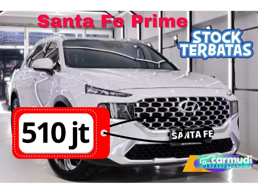 Jual Mobil Hyundai Santa Fe 2024 Prime 2.5 di Jawa Barat Automatic SUV Putih Rp 510.000.000