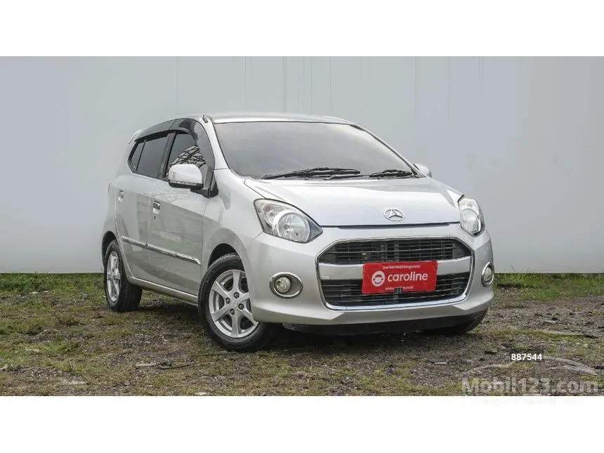 Jual Mobil Daihatsu Ayla 2014 X 1.0 di Jawa Barat Automatic Hatchback Silver Rp 85.000.000