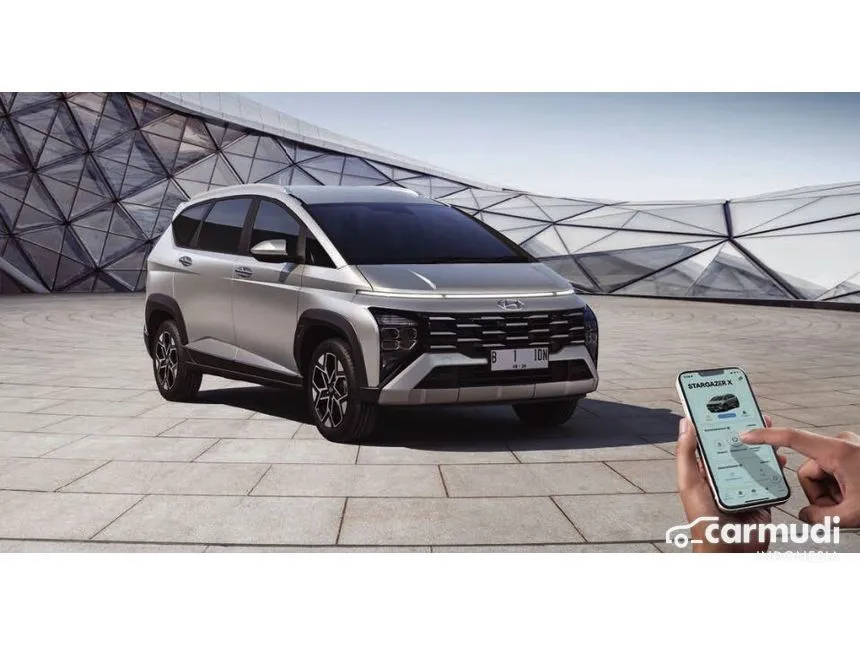 Jual Mobil Hyundai Stargazer X 2024 Prime 1.5 di Banten Automatic Wagon Silver Rp 320.900.000