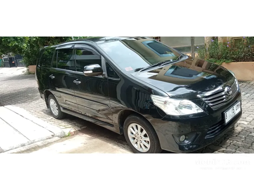 Jual Mobil Toyota Kijang Innova 2013 V 2.0 di DKI Jakarta Automatic MPV Hitam Rp 160.000.000
