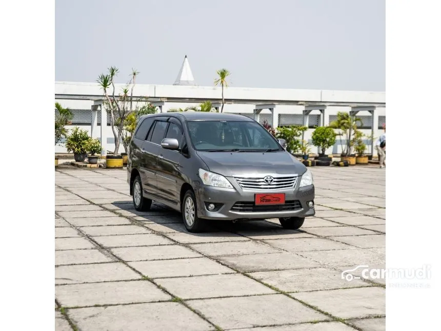 Jual Mobil Toyota Kijang Innova 2013 V 2.0 di DKI Jakarta Automatic MPV Abu