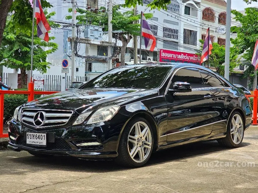 2012 Mercedes-Benz E200 AMG CGI BlueEFFICIENCY Coupe