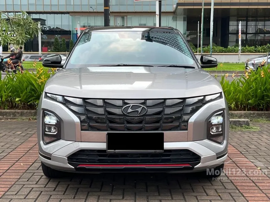 Jual Mobil Hyundai Creta 2022 Prime 1.5 di Banten Automatic Wagon Abu