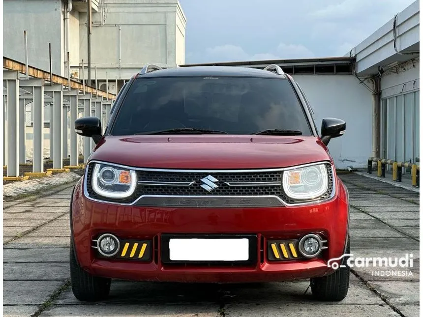 Jual Mobil Suzuki Ignis 2018 GX 1.2 di DKI Jakarta Automatic SUV Merah Rp 115.000.000
