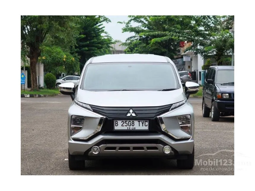 Jual Mobil Mitsubishi Xpander 2018 EXCEED 1.5 di Banten Manual Wagon Silver Rp 175.000.000