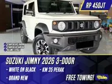 2025 Suzuki Jimny 1.5 3 Door (1 Tone) SUV White on Black Putih Jinmy 2 Door
