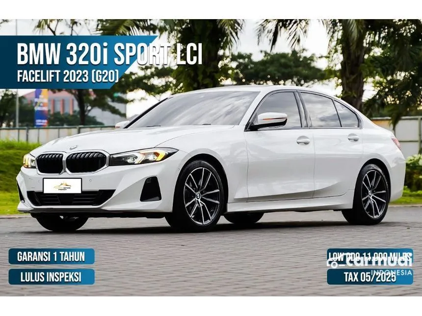 Jual Mobil BMW 320i 2023 Sport 2.0 di Banten Automatic Sedan Putih Rp 695.000.000