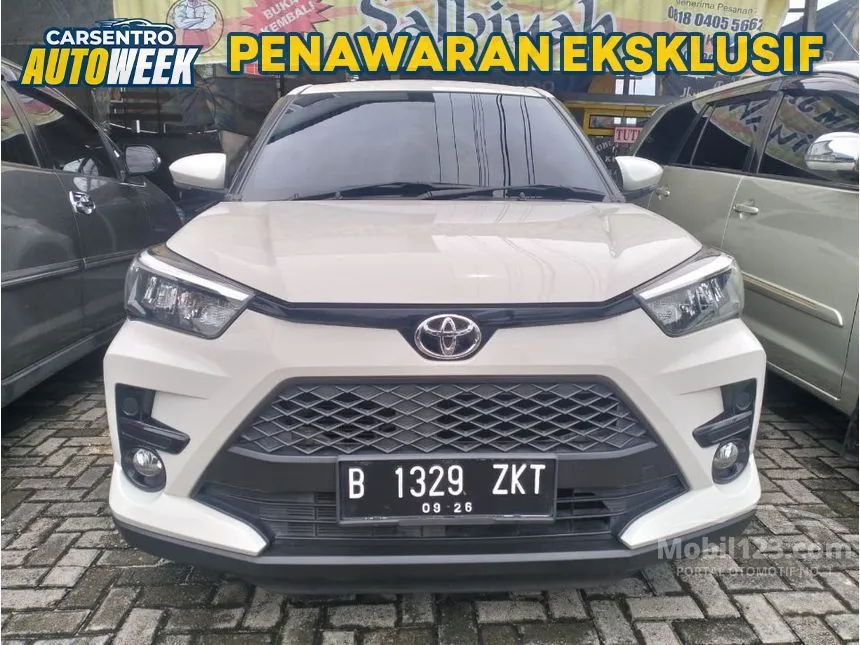 Jual Mobil Toyota Raize 2021 GR Sport (2 Tone) 1.0 di Yogyakarta Automatic SUV Putih Rp 214.000.000