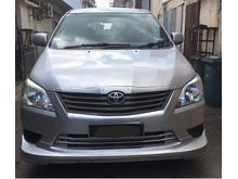 2012 Toyota Innova 2.0 E MPV Auto