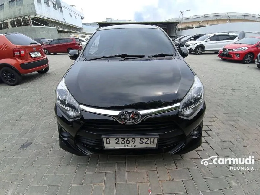 Jual Mobil Toyota Agya 2018 G 1.2 di DKI Jakarta Manual Hatchback Hitam Rp 97.000.000