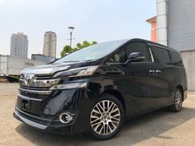 VELLFIRE 2.5 G ATPM 2016 BLACK ON BLACK TDP 150JT