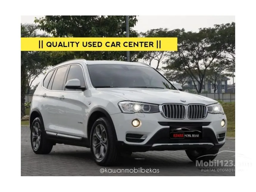 Jual Mobil BMW X3 2015 xDrive20i xLine 2.0 di DKI Jakarta Automatic SUV Putih Rp 329.000.000