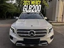 2021 Mercedes-Benz GLB200 1.3 Progressive Line SUV White on Black 7 Seater Mercy GLB 200 Putih
