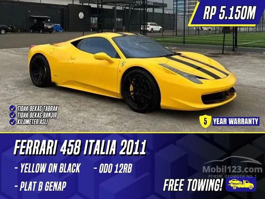 2011 Ferrari 458 Italia Coupe