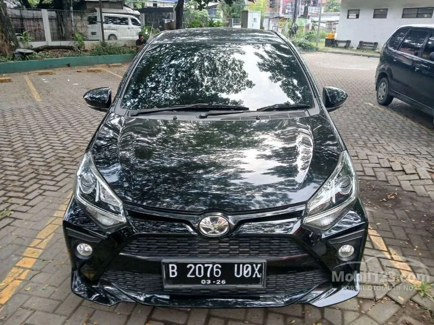 Jual Mobil Toyota Agya 2021 G 1.2 di DKI Jakarta Manual Hatchback Hitam Rp 109.000.000